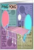 Ping Pong/Birthday Card