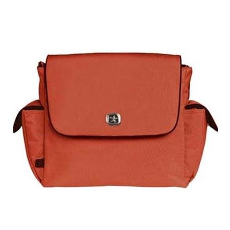 Fleurville Re-Run Messenger Orange/Chocolate