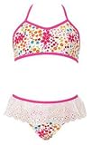Spring Garden Girls Two Piece Bikini Swimsuit - Plus Size Swimsuit Plus Size Swimsuit