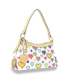 Multicolor Hearts Petite Handbag