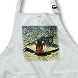 Red-Lipped Batfish.(Ogcocephalus darwini).Galapagos Islands - Medium Length Apron With Pouch Pockets 22w X 24l