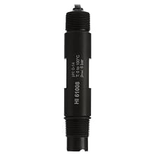 Hanna Instruments HI6100805 Amphel PVDF Flat Tip Amplified pH Electrode with Matching Pin and BNC Connector, 0-14 pH, 5m Cable