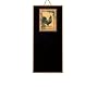 Board Designs OA-12 Rooster Chalkboard, Multi-Colored Rooster Design