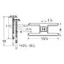 Music City Metals 10502-72411 Stainless Steel Burner Replacement for Gas Grill Model Arkla GRFF