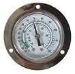 Industrial Grade 1EPF1 Panel Mount Thermometer, -40 to 120 F