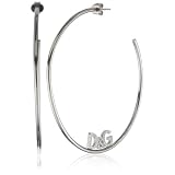 D&G Womens Lover Stainless Steel Hoop Diam