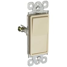 Morris Products 82100 Garbage Disposal Decorator Switch, Ivory,