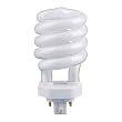 Eiko 05251 - SP13/27-4P - 13 Watt Compact Fluorescent Spiral Light Bulb, GX24q-1 Base (4 Pin)