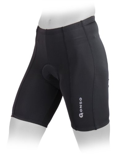 Gonso Damen Radhose, black, 38, 45000
