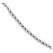 Sterling Silver .019 Box Chain Necklace 18in