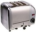 Dualit 3 Slice Toaster Stainless Steel 30084