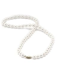 Akoya Pearl Strand in 14K Yellow Gold (6-6.5mm)