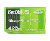 Sandisk 512MB Gaming Memory Stick PRO Duo