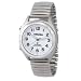 Reizen Atomic Talking Watch - White Face with Black Numbers
