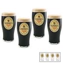 Guinness GUINNESS Label Pint Glasses - 4 Pack
