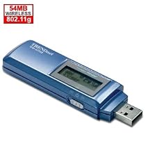 TRENDnet 54Mbps Wireless G USB Adapter w/ HotSpot Detector
