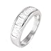 Eternity Ring in Cubic Zirconia Baguette - size 6
