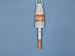 Hampton Nautical Wooden Vintage Orange Cape Rock Lobster Trap Buoy, 15