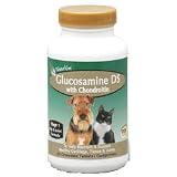 NaturVet Glucosamine DS with Chrodroitin Chewable Tablets For Dogs (60-ct. plastic bottles)