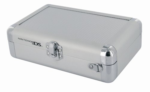 Childrens Toyshop  Video Games : Venom Nintendo Licensed Silver Aluminium Console Case (DS Lite)
