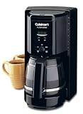 Cuisinart Filter BrewTM 12-Cup Programmable Black Coffeemaker DCC-15BKBJ1