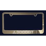 Mitsubishi 3000GT License Plate Frame (Zinc Metal) 