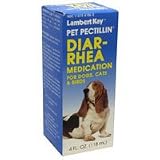 Lambert Kay Pet-Pectillin Diarrhea Medication for Dogs & Cats (4-oz bottle)