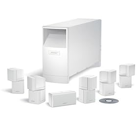 Bose� Acoustimass� 16 Series II home entertainment speaker system - White