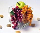 Clear Glass 6 Square Vase