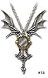 Icarus Ex Machina - Alchemy Gothic Pendant Necklace