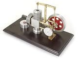 Model Stirling Walking Beam Engine Fully Assembled