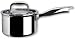 Meyer Anolon 18cm stainless steel commercial clad covered sauce pan