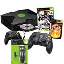 XBOX Console with 2nd Controller, DVD Remote Playback Kit and 2 FREE Games!