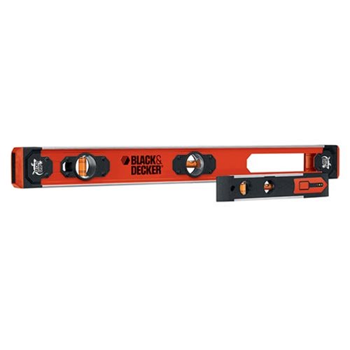 Black & Decker BDSL30 24Inch 3in1 Gecko Grip Level Ladder Level