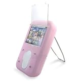 (5 in 1) Brand New Av (Audio Video) Cable for Creative Zen Vision:m + White Fold-up Amplified Portable Speakers for Mp3 and Music Players + Car Charger Cigarette Lighter Adapter for Creative Zen Vision M + Home/travel Charger for Creative Zen Vision M + Silicon Skin for Creative Zen Vision M (Baby Pink)