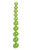 Orion 511633 Anal Pearls Green,  Biegsamer Analkugel-Stab aus grünem Gleitmaterial mit 10 Kugeln. 27,5 cm lang, Ø 2-2,5 cm.