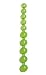 Orion 511633 Anal Pearls Green,  Biegsamer Analkugel-Stab aus grünem Gleitmaterial mit 10 Kugeln. 27,5 cm lang, Ø 2-2,5 cm.