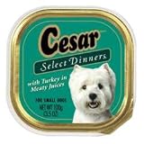 Cesar Select Dinners with Turkey in Meaty Juices (24/3.5-oz cans)