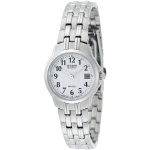 Citizen #EW1540-54A Women's Eco Drive Silhouette Sport Easy Reader Watch