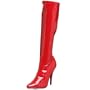 Pleaser Women's Seduce-2000,Red Stretch Patent,8 M