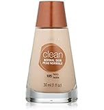 CoverGirl Clean Liquid Makeup, Ivory (N) 105, 1.0 Ounce Bottle