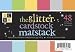 Diecuts With A View Glitter Cardstock 4-1/2 Inch by 6-1/2 Inch Mat Stack, 48 Sheets/Pad