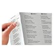 Easy Peel Laser Mailing Labels, 1 x 2-5/8, Clear, 1500/Box