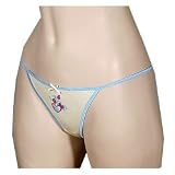 Mopas Lot of 2 Sheer Sexy Playful Love G String Thong Panties(lp7108t.