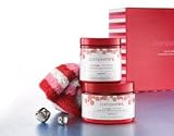 Pampermint FootWork Foot Scrub & SoleMate Foot Cream Gift Set with Socks