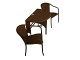 TERRACE MATES ADENA 36 � / Java / Half - Round Table - B001U6NRG...