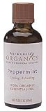 Review Aura Cacia  / Essential Oil, 100% Pure - Peppermint, Certified Organic, 1.6 oz
