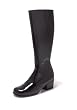 2.5 Inch Heel Knee-High Gogo Boots Women's Size Shoe With No Stretch