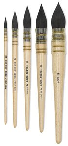 Isabey Siberian Blue Squirrel Quill Mop various sizes