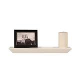 23W Wall Mounted Accent Ledge Shelf in White Finish by 